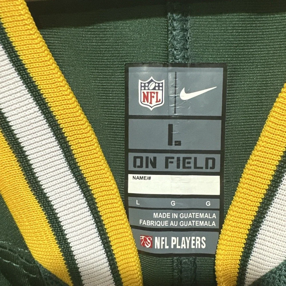 Green Bay Packers Driver #13‎ Jersey Nike On Field Size L NFL Football